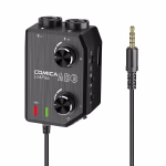 COMICA MIXER PREAMPLIFICADOR 2 CANALES PARA CELULARES Y CAMARAS