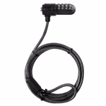 KLIPX CANDADO CON CLAVE KSD-335 LARGO 150 CM.