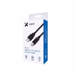 XTECH XTC307 CABLE DE IMPRESORA USB 2.0 TIPO A MACHO 1.8 METROS