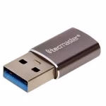 TECMASTER TM-100538-GS ADAPTADOR OTG TIPO-C A USB-A-3.0 MACHO