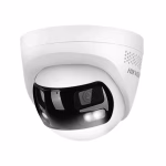 HIKVISION DS-2CE72KF3TP-DLS TURRET TVI 3K LUZ 40M SMART HYBRID LIGHT DUAL LENS 180° COLORVU IP67 130DB WDR AUDIO MIC
