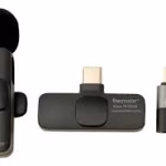 TECMASTER TM-300518 MICRÓFONO INALÁMBRICO PARA IPHONE Y TIPO C - INCLUYE CONECTOR PARA IPH