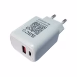 TECMASTER TM-200564-WH CARGADOR QUICK CHARGE 30W PD, PUERTOS USB-A Y TIPO-C PD 3.0