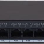 DAHUA DH-PFS3009-8ET-96 SWITCH 9CH 8POE 10/100 1 UPLINK 96W NO ADMINISTRABLE