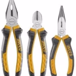 INGCO HKPS08318 ALICATE UNIVERSAL, PUNTA, CORTE DIAGONAL JGO 3PZAS