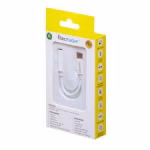 TECMASTER TM-200550 ADAPTADOR AUDIO 3.5MM A TIPO-C BLANCO